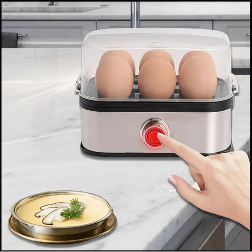 Space Saving Automatic Egg Cooker